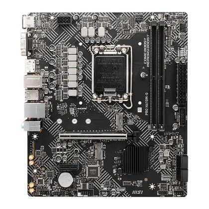 Placa Mae MSI PRO H610M-G, DDR5, Socket LGA 1700, M-ATX, Chipset Intel H610, PRO-H610M-G-DDR5