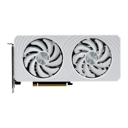 Placa de Video Palit GeForce RTX 5060 Ti White OC, 8GB, GDDR7, 128-bit, NE7506TU19P1-GB2062M