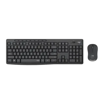 TECLADO E MOUSE SEM FIO MK295 PRETO LOGITECH 920-009793