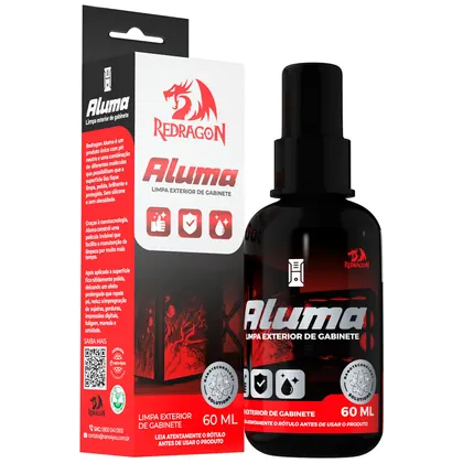 LIMPA GABINETE 60ML ALUMA REDRAGON CP3628