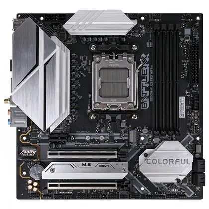 Placa Mãe Colorful Battle-AX B850M-PLUS PRO WIFI V14, Chipset B850, AMD AM5, MATX, DDR5