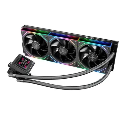 Water Cooler Thermalright Frozen Warframe 360 SE V2, ARGB, 360mm, Preto, TR-FW-360-SEV2-BK-ARGB