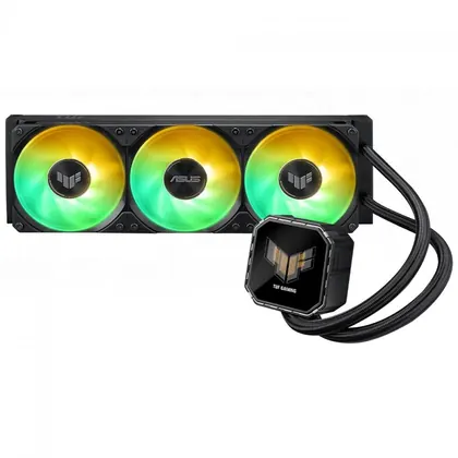 Water Cooler Asus TUF Gaming LC III, 360mm, ARGB, Intel-AMD, Preto, 90RC0191-B0UAY0