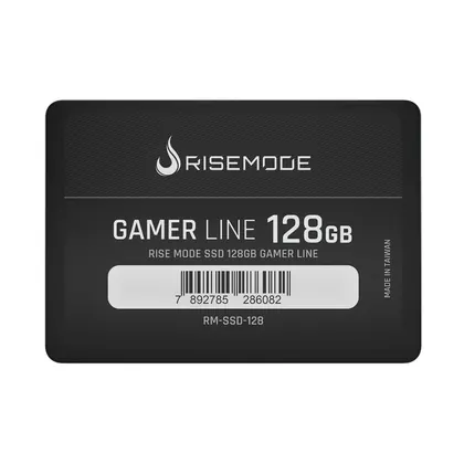SSD Gamer Rise Mode Z Series Line 128GB 2,5" SATA III Leitura 530MB/s Gravação 520MB/s - RM-SSD-128