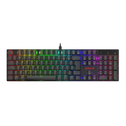 TECLADO MECANICO GAMER APAS RGB SWITCH DUST-PROOF BROWN REDRAGON K535-KB PRETO
