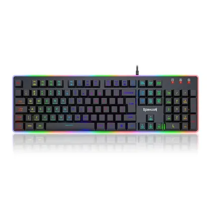 Teclado Gamer Redragon Dyaus2 RGB, K509RGB-PT