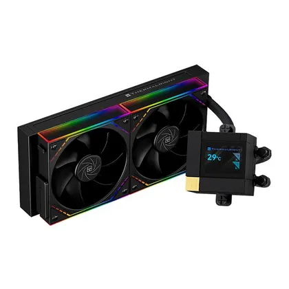 Water Cooler Thermalright Core Matrix Vision 240, ARGB, 240mm, Preto, TR-CMV-240-BK-ARGB