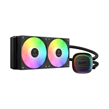 WATER COOLER GAMDIAS AURA GL 240 V2 ARGB 240MM AMD/INTEL PRETO
