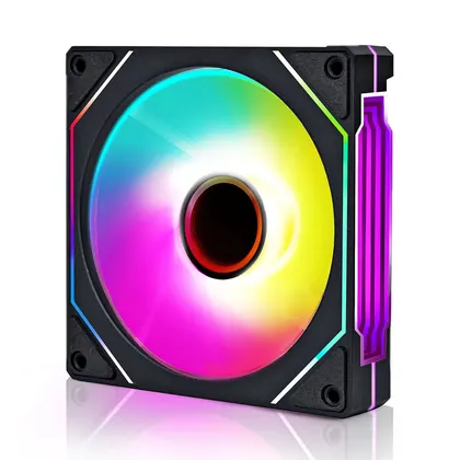 FAN 120MM ROUND5 AURORA FORWARD ARGB PRETO R5-AURORA-FW-B-2192