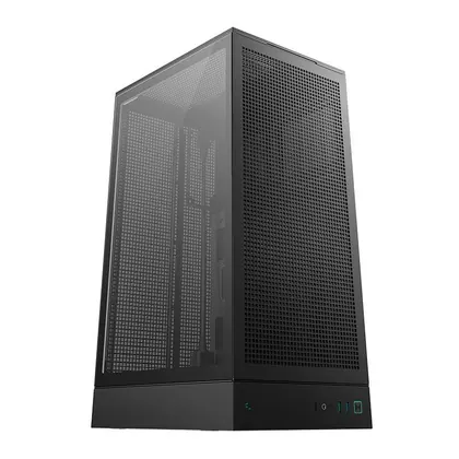 Gabinete Gamer Deepcool CH270, Mini-Tower, Lateral de Vidro, Preto, R-CH270-BKNGM0-G-1
