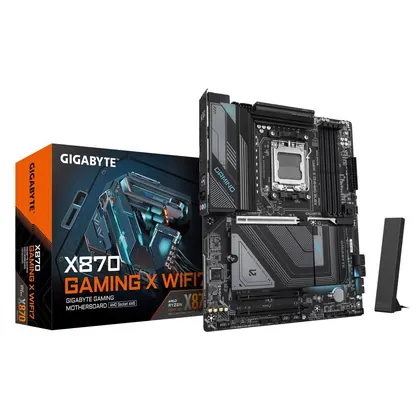 Placa Mãe Gigabyte X870 GAMING X WIFI7 AM5 4xDDR5 AMD X870 ATX