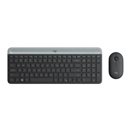 TECLADO E MOUSE SEM FIO MK470 PRETO 920-009268