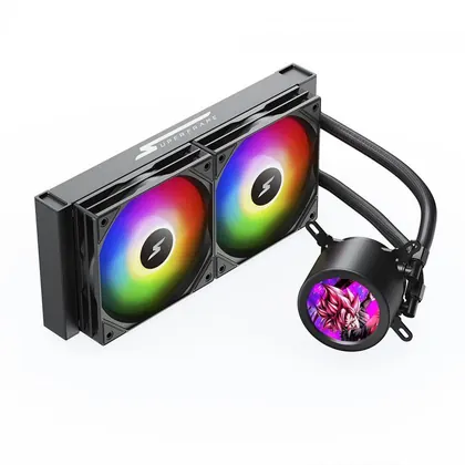 Water Cooler SuperFrame ISENGARD MAGIC 240mm Bomba Infinit LCD Custom Intel-AMD SF-W240-MB