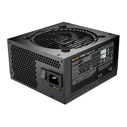 Fonte Be Quiet! Pure Power 13M, 1000W, ATX 3.1, PCIe 5.1, Full-Modular, 80 Plus Gold, Preto, BP028