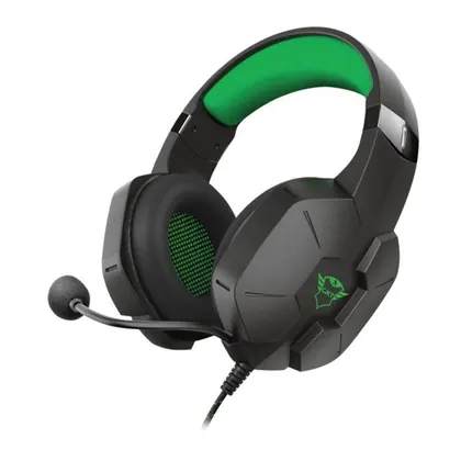 FONE HEADSET GAMER GXT CARUS GXT-323X 3.5MM TRUST PRETO 24324