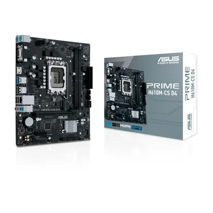 Placa Mãe Intel H610M-D LGA 1700 micro-ATX DDR5 PCIe 4.0 slot M.2 Realtek 1 Gb Ethernet HDMI VGA USB 3.2 Gen 1 SATA 6 G