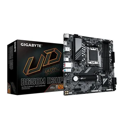 Placa Mãe GIGABYTE B650M , AM5, DDR5, Micro ATX, B650MD3HPAX