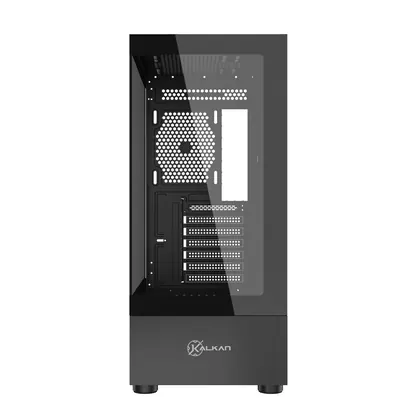 GABINETE GAMER MID TOWER SEM FAN SEM FONTE KALKAN AVALON PRO PRETO KLK00037