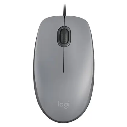 MOUSE OPTICO USB M110 SILENT CINZA LOGITECH