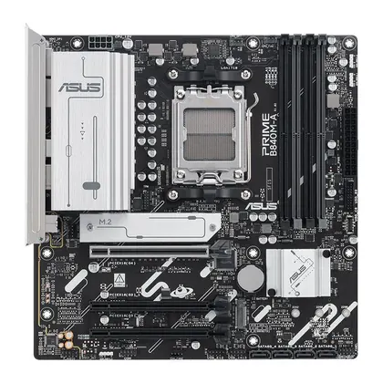 Placa Mae Asus Prime B840M-A, DDR5, Socket AMD AM5, M-ATX, Chipset AMD B840, PRIME-B840M-A