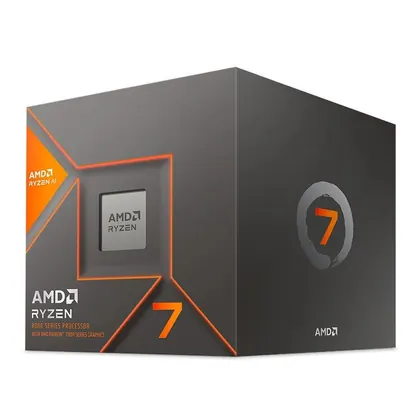 Processador Ryzen 7 8700G, 4.2GHz (5.1GHz Turbo), 8-Cores 16-Threads, AM5, Cooler AMD Wraith Stealth - 100-100001236BOX