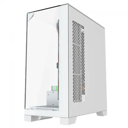 GABINETE GAMER MID TOWER SEM FAN SEM FONTE LIKETEC EMPIRE SNOW LC-AT-EMPIRE-2092