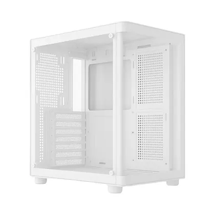 Gabinete Gamer Duex Curvo, Mid Tower, Branco, Sem Fonte, Sem Fans, DXGA250WH